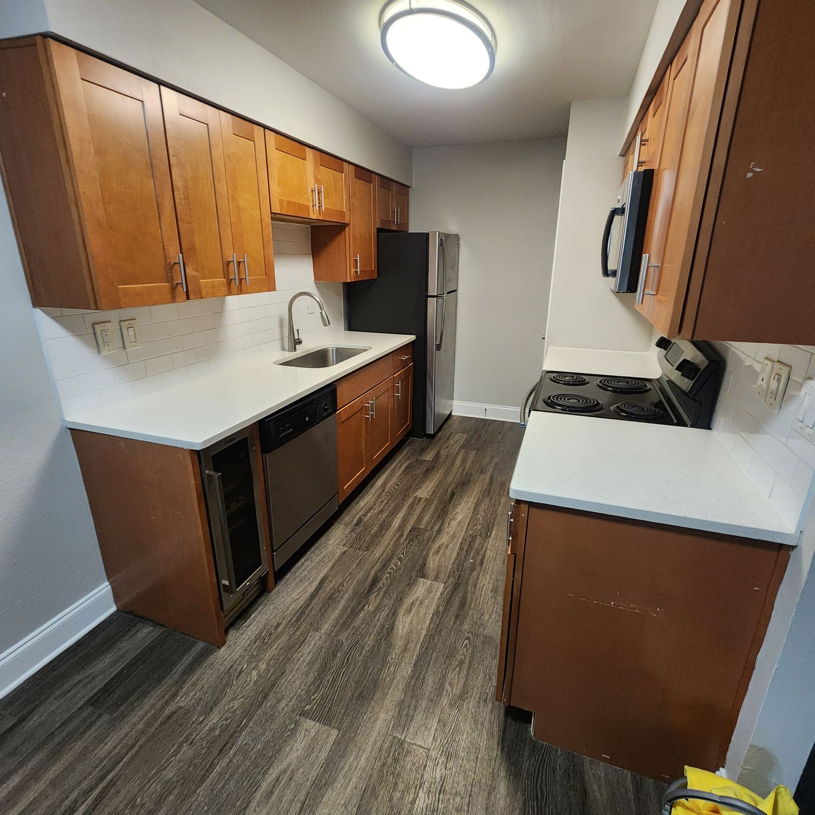 Real kitchen cleaned by our crew