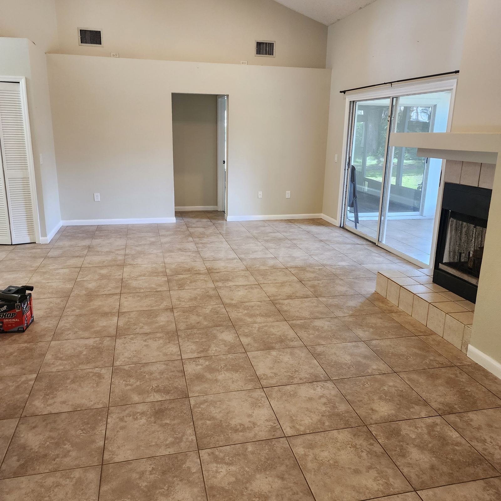 Empty home cleaned and ready for move-out or listing